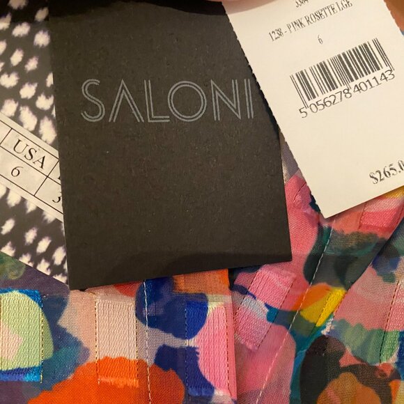 NWT Saloni Cocktail Blouse - Picture 5 of 6